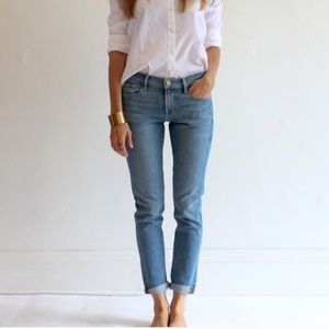 Frame Denim Le Garçon Skinny Boyfriend Jeans 25